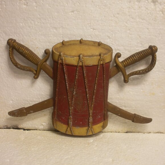 Sexton Vintage Set of 3 Metal Americana Wall Decorations - Picture 4 of 6